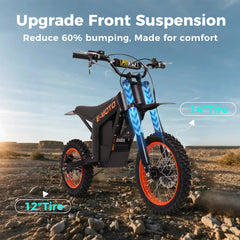 Freeboy Y01 Off Road Electric Motorcycle 3000W Power Long Range