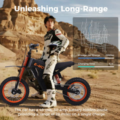 Freeboy Y01 Off Road Electric Motorcycle 3000W Power Long Range
