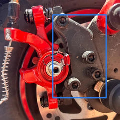 Freeboy J11 Scooter Caliper base