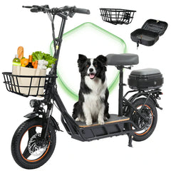 Freeboy H14 Electric Scooter with Storage Box Practical Foldable Design