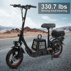 Freeboy H14 Electric Scooter with Storage Box Practical Foldable Design